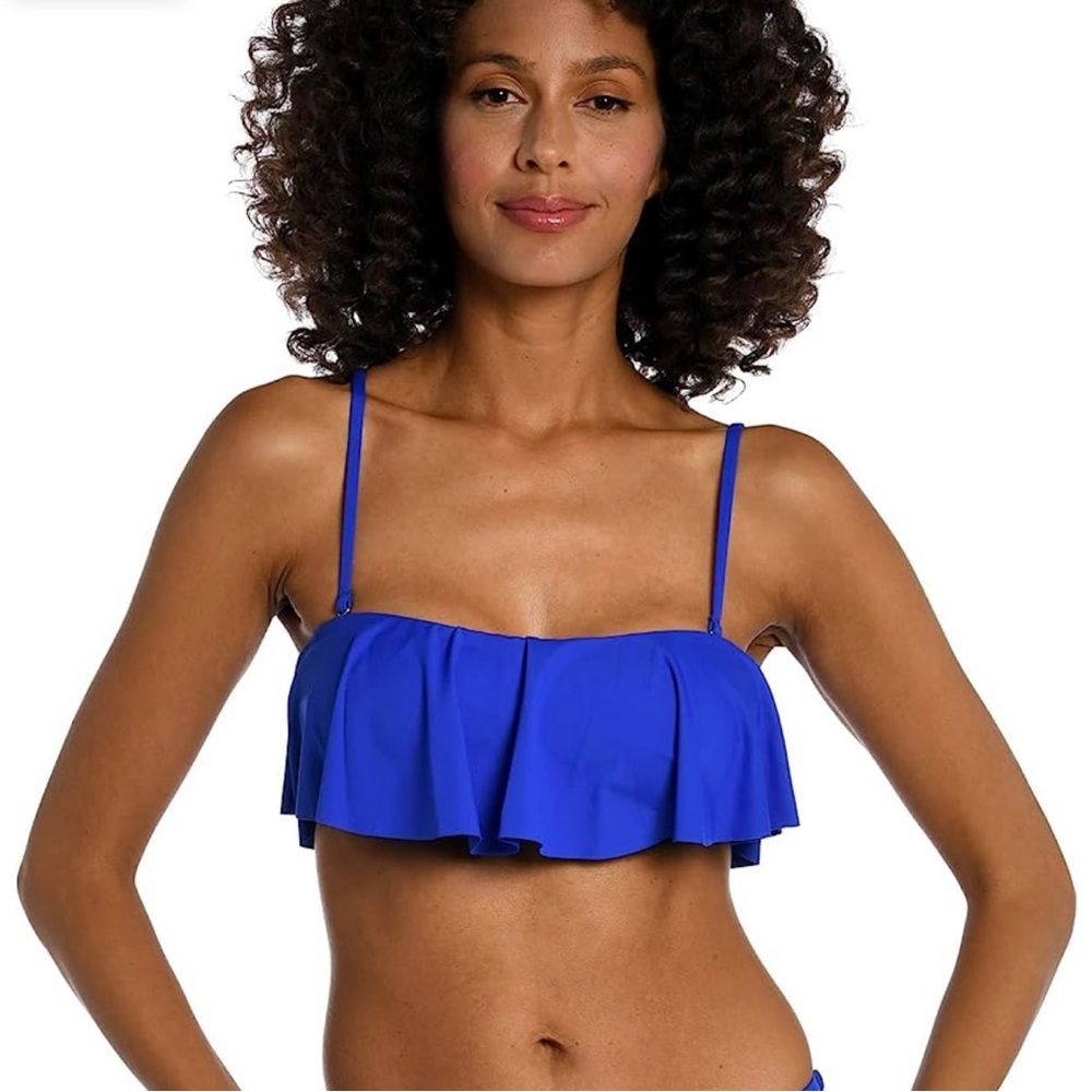 La Blanca $78 NWT sapphire swimsuit top!! $39 FIRM! Size 10!